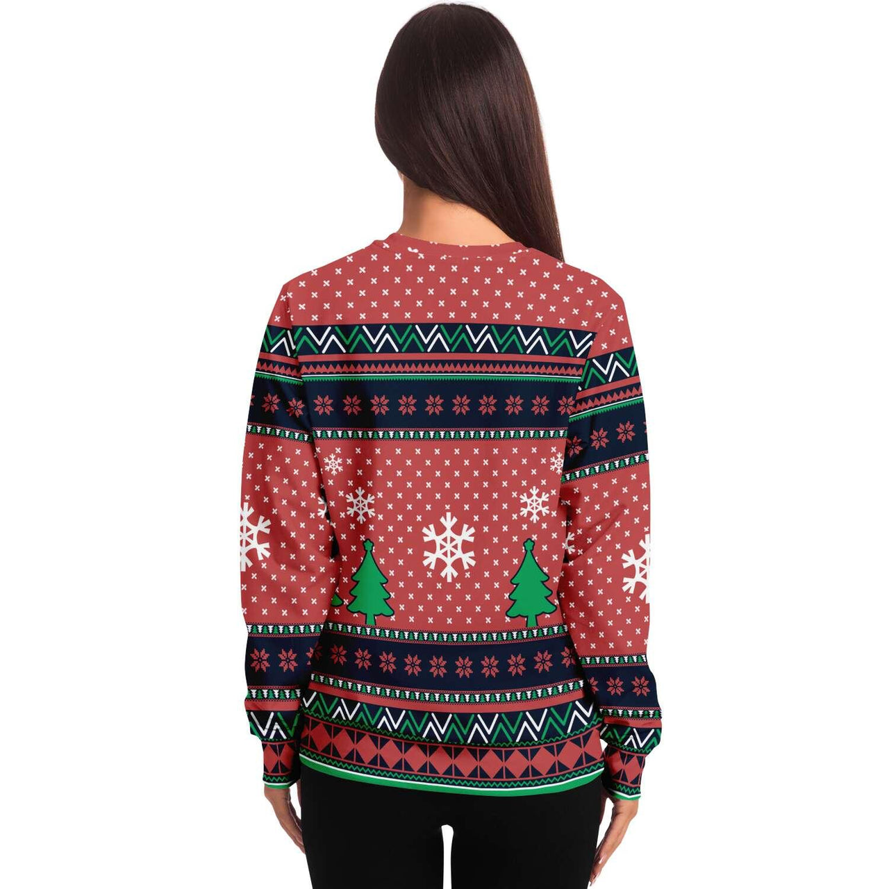 Holiday Spirit - Ugly Christmas Unisex Sweatshirt - Tranzitions Organic Salon