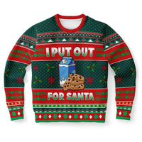 Thumbnail for I Put Out For Santa - Ugly Christmas Unisex Sweatshirt - Tranzitions Organic Salon
