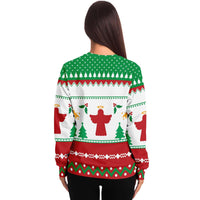 Thumbnail for Fitness Cookie In My Mouth - Ugly Christmas Unisex Sweatshirt - Tranzitions Organic Salon