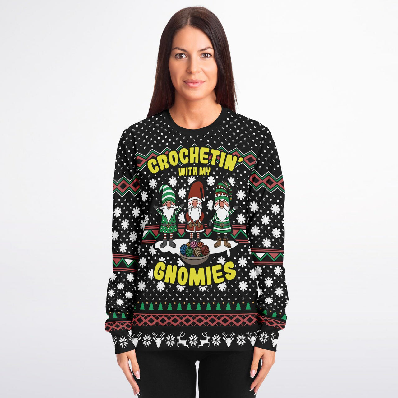 My Gnomies - Ugly Christmas Unisex Sweatshirt